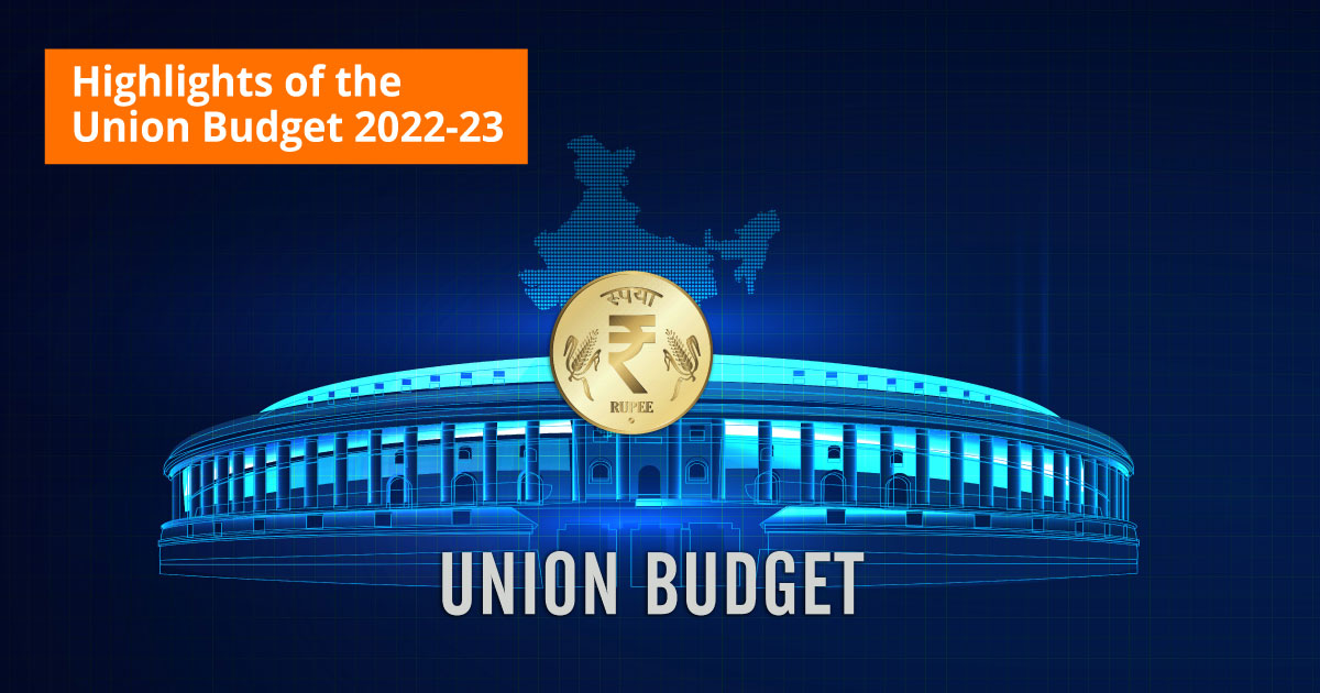 Highlights Of The Union Budget 2022-23 - Pdf Download, Important Points 1 Highlights Of The Union Budget 2022-23