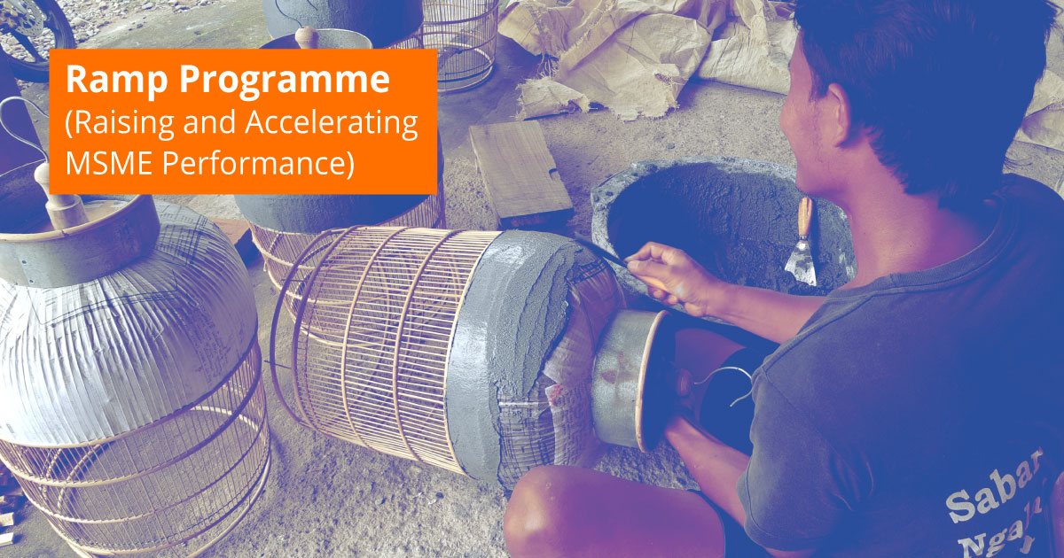 Ramp Scheme For Msmes 1 Ramp Scheme Programme