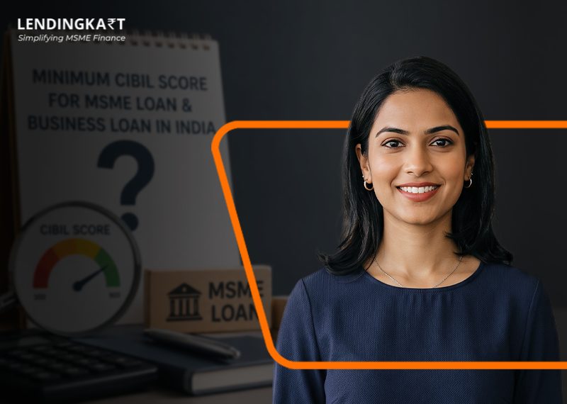 Minimum CIBIL Score for MSME Loan